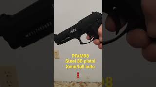 Crosman PFAM9B Co2 4.5mm BB pistol, semi or full automatic -