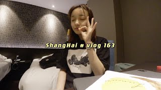 🇨🇳daily vlog｜出国留学核酸检测｜安福路贝果🥯｜三虾面｜蟹黄面🍜｜国际饭店蝴蝶酥｜Five guys mini汉堡｜忙碌中结束的期末报告书｜韩国入境｜#163