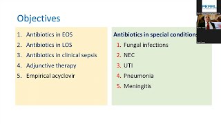 Dr. Fares Chedid - Antibiotics in the Newborn