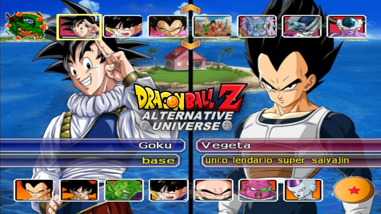 Dragon Ball Z Budokai Tenkaichi 3 MOD Alternative Universe AetherSX2 ...