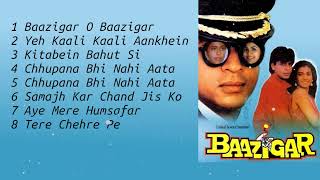 Baazigar Songs Jukebox Bollywood  | Shahrukh Khan, Kajol, Shilpa Shetty | #bollywoodsongs #baazigar