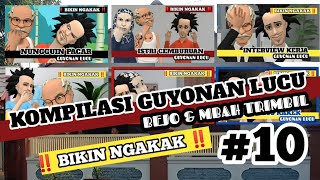 KOMPILASI GUYONAN LUCU BEJO DAN MBAH TRIMBIL EDISI 10 #komedi #videokomedi #kartunlucu #bikinngakak