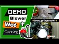 Prestige Typhoon 05 Blower Function + Wet Cleaning Demo  || How to use Blower ? || Wet Cleaning Demo