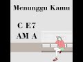 Chord + Lyrics MENUNGGU KAMU ANJI COVER BY FELIX IRWAN