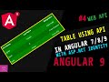 Angular 9/8 Tutorial #4 Angular - Displaying data || Beautiful Angular Datatable || Data Table