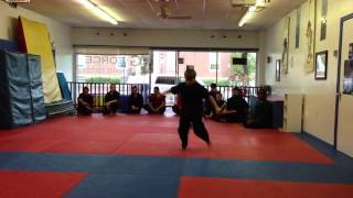 Kama demonstration at G-Force Kenpo Karate