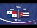 PANAMÁ VS CUBA RONDA DE SEMIFINAL, JUEGO 44 DEL PREMUNDIAL PANAMÁ U18 ESTADIO ROD CAREW