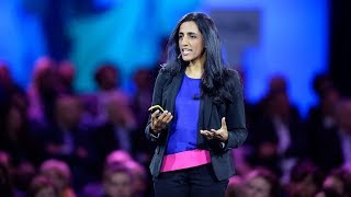 Ayesha Khanna, adm.direktør ADDO AI på NHOs årskonferanse 2018