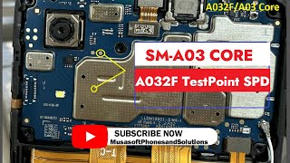 Test Point for SamSung A03 Core [A032f] TO hardreset and Remove FRP 2023