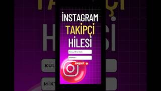 Bedava İnstagram Takipçi Hilesi Ücretsiz \u0026 Şifresiz - İnstagram Takipçi Arttırma Hilesi 2024