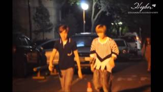 Fancam 120824 Luhan heading to SM Town Company