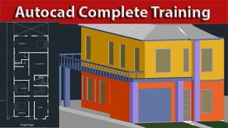 AutoCAD Tutorial Course Complete Beginner to Advance ( Learn Autocad  complete )