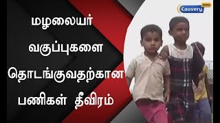 மழலையர் வகுப்புகளை தொடங்குவதற்கான பணிகள் தீவிரம் | #NurserySchools