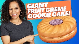 This GIANT Fruit Creme Cookie was so much DRAMA!!| How to Cake It With Yolanda G