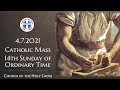 Catholic Mass -  14th Sunday Of Ordinary Time 3/4 July 2021 - LIVESTREAM