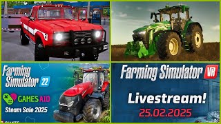 Farm Sim News - Alma Missouri, IH 200 Custom, Dince's 8R, \u0026 FSVR Stream! | Farming Simulator 25