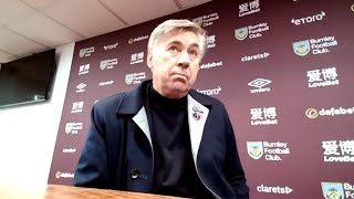 Burnley 1-1 Everton - Carlo Ancelotti - Post-Match Press Conference