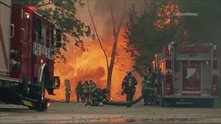 Latest on fire in Utica, Grand Bear resort