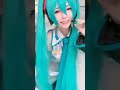 【コスプレ】ノリノリ♪ コスプレ しらゆきミク shorts 初音ミク