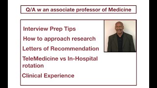 Q/A Session w an Internal Medicine Physician | USCE, Interviews, LoR, InternalMed,  Research