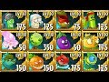 All Premium Plants Power-Up! in Plants vs Zombies 2