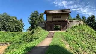 箕輪城跡で散歩  群馬県高崎市　Minowajo catsle ruins takasaki gunnma japan