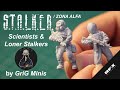 STALKER Scientists & Loners by GriG Minis - Zona Alfa - Unboxing & Initial Impressions