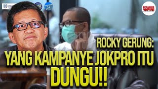 ROCKY GERUNG: LOGIKA PENGUSUNG JOKPRO ITU DUNGU!!