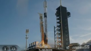 Blastoff! SpaceX launches new Starlink batch from Florida