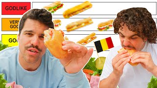 THE ULTIMATE BROODJES TIER LIST 🥖🇧🇪 *BELGIAN SANDWICH CULTURE*