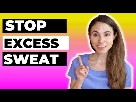 What home remedy can I use to stop excessive sweating?