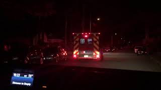 VCFD Medic Engine 52 and Medic 451 onscene