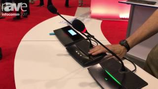 InfoComm 2017: Aveo Systems Presents Televic Conference Wireless Tabletop D-Cerno Discussion System