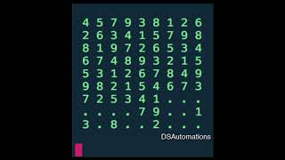 Solving Sudoku with Python3 & Recursion