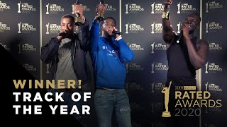 Track of the Year - Tion Wayne, Dutchavelli & Stormzy Winner Speech | Rated Awards 2020