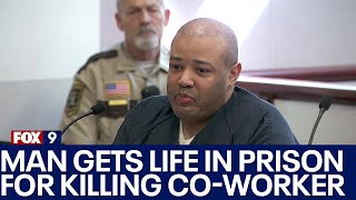 Man sentenced to life in prison for killing co-worker in Benton County