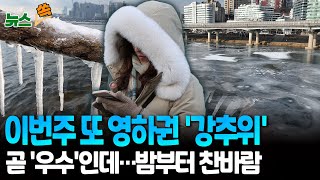 [뉴스쏙] 미세먼지 몰아내고 또 한파 온다…'우수' 절기와 맞지 않는 강추위 전망 | 밤부터 찬바람…내일아침 영하권 / 연합뉴스TV (YonhapnewsTV)