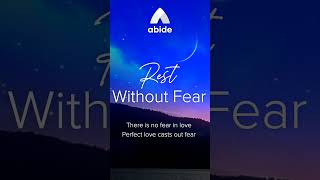 Perfect Love Drives Out Fear