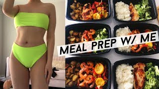 WEIGHT LOSS MEAL PREP WITH ME! Healthy & Fast