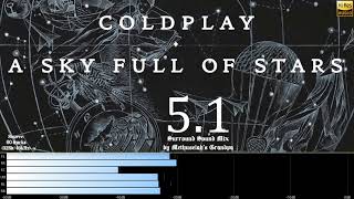 Coldplay - A Sky Full of Stars (5.1 surround sound mix)