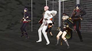 【MMD刀剣乱舞】一騎当千/来派、燭台切、亀甲