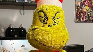 Gemmy 6.5ft inflatable fuzzy grinch