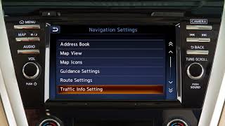 2018 Nissan Murano - Navigation Settings