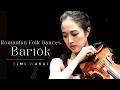 Romanian Folk Dances, Sz 56 - Bartók【Violin and Piano】｜Eimi Wakui