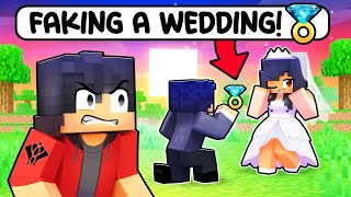 I faked my REAL WEDDING in Minecraft!