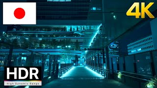 【4K HDR】🇯🇵Night Walk in Tokyo, Japan 2024