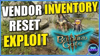 Baldur's Gate 3: Vendor Inventory Reset Exploit