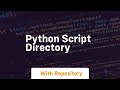 python script directory