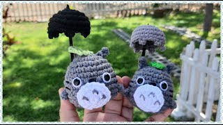 Mini Totoro amigurumi a crochet - fácil de tejer 2/2