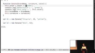 Emacs Rocks at WebRebels! Part 03: js2-refactor